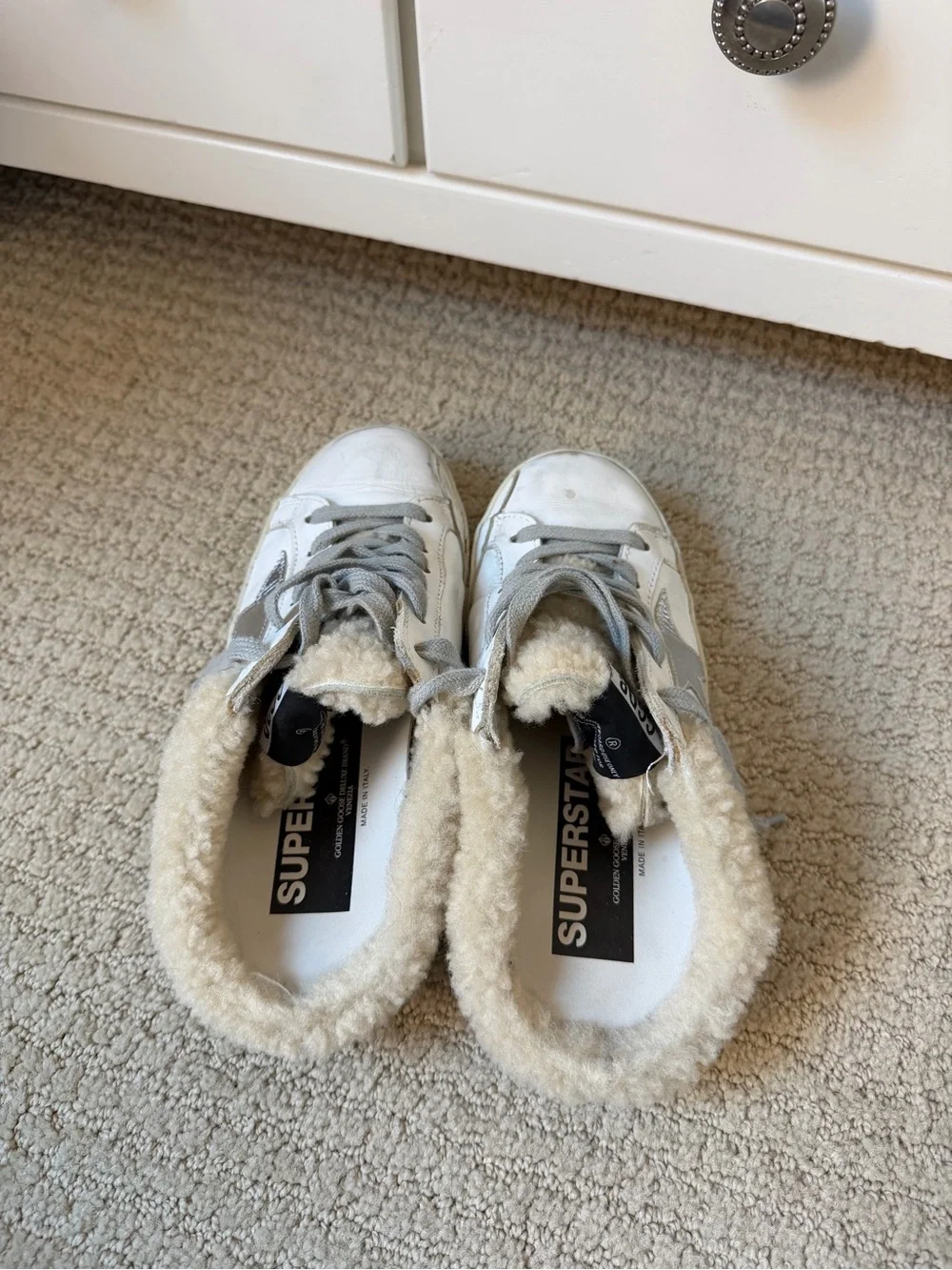 Golden Goose Superstar Sneakers (original price - $495)